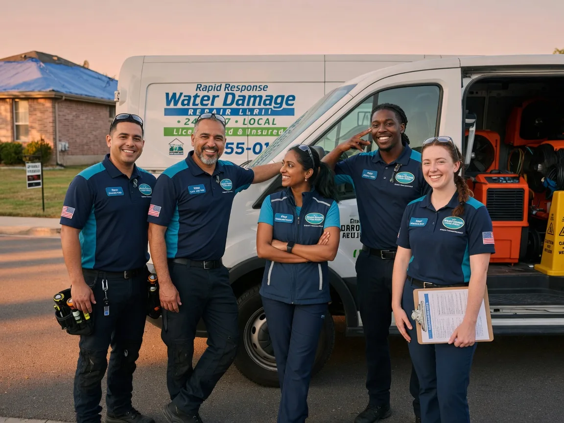 Water Damage Restoration company in Jamestown, LA